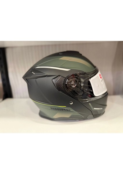 Kask Shıro Discover Royal Sv Mat Yeşil/siyah