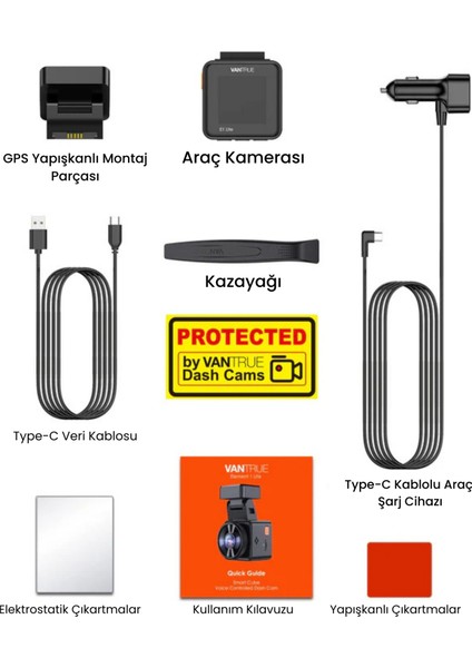 Element 1 Lite Araç Içi Kamera