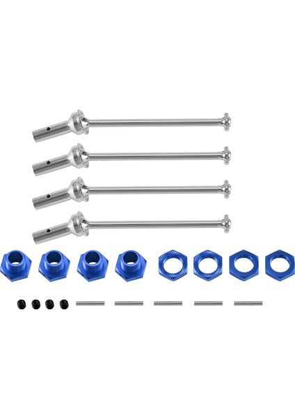Arrma 1/7 Ihlal Sınırsız Felony 1/8 Typhon Rc Araba Parçaları Için 17MM Hex ile Metal Ön ve Arka Tahrik Mili, 2 (Yurt Dışından)