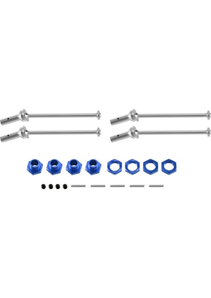 Arrma 1/7 Ihlal Sınırsız Felony 1/8 Typhon Rc Araba Parçaları Için 17MM Hex ile Metal Ön ve Arka Tahrik Mili, 2 (Yurt Dışından)