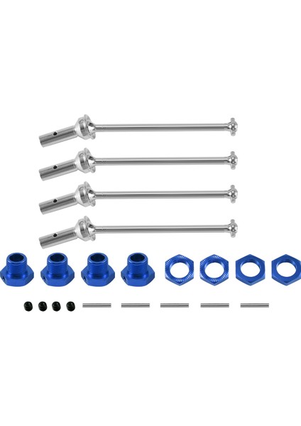 Arrma 1/7 Ihlal Sınırsız Felony 1/8 Typhon Rc Araba Parçaları Için 17MM Hex ile Metal Ön ve Arka Tahrik Mili, 2 (Yurt Dışından)