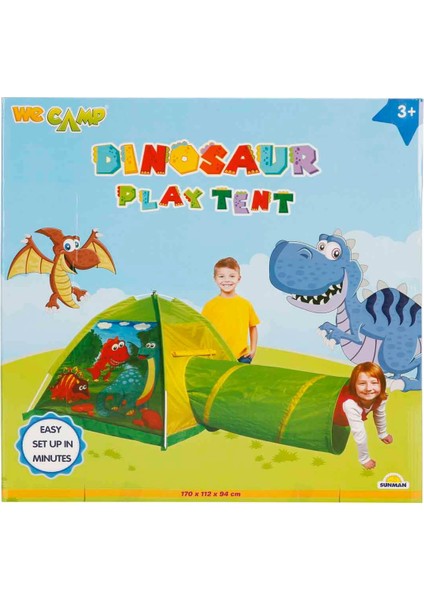 Dinozor Tünelli Oyun Çadırı