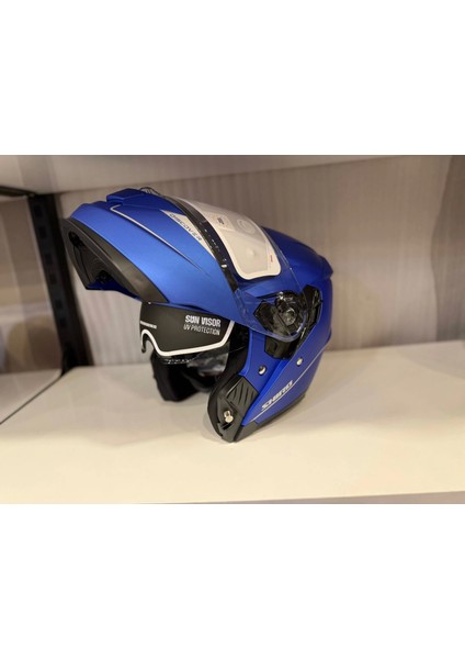 Kask Shıro Discover Sv Mat Mavi