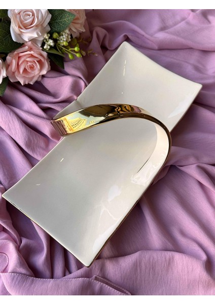 Dream Gold Dikdörtgen Servis Tabağı fiyatları