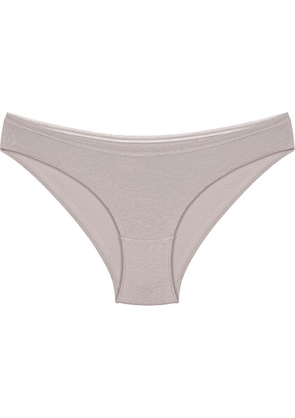 4 Adet Dantel Işlemeli Bikini Külot Mint, Bej, Beyaz, Somon