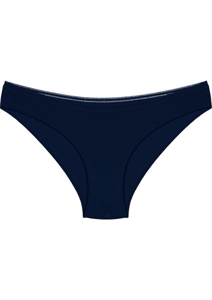 4 Adet Dantel Işlemeli Bikini Külot Mint, Bej, Beyaz, Somon
