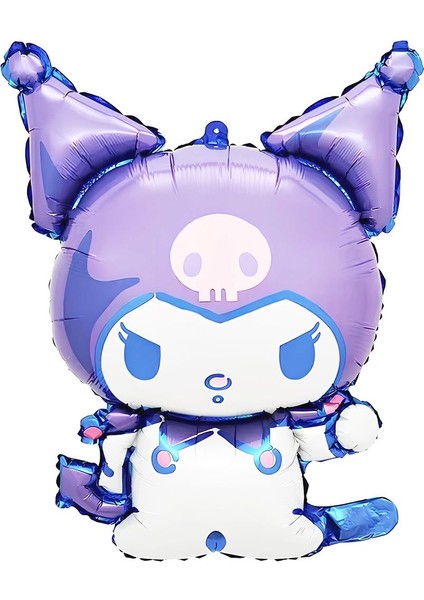 Kuromi 12 Yaş Balon Set Yıldız Balon Anime Sanrio Hello Kitty Kuromi Konsept Doğum Günü Balon Set fiyatları