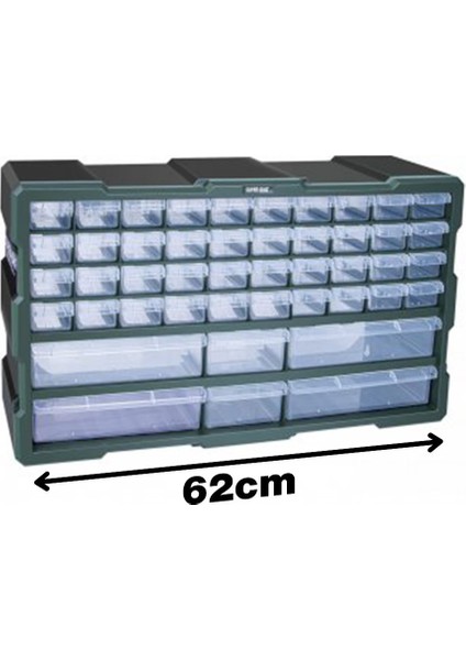 ASR-6017 46'lı Mega Monoblok Çekmece Seti