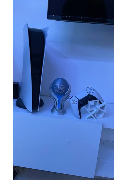 Özel Tasarım Ps5 Kol Tutucu Stand, Playstation Sembollü Joystick Standı, Dualsense Standı