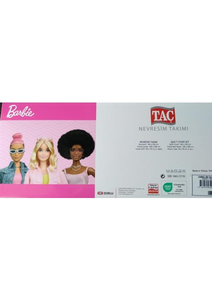 Lisanslı Barbie Shine Nevresim Takımı-Heybe Home