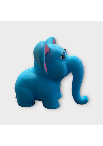 Mini Sevimli Fil Figürü