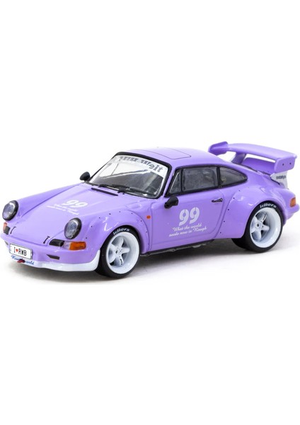 Tarmac Works RWB Backdate Violetta idlers 12 hours 2016