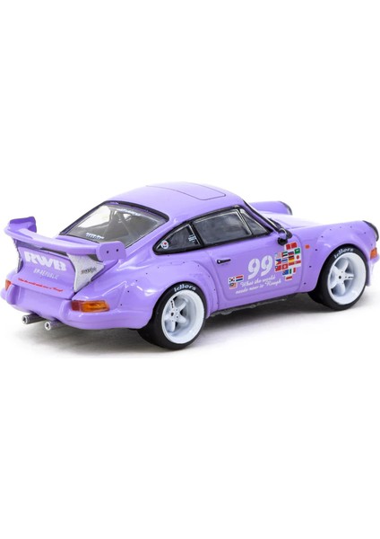 Tarmac Works RWB Backdate Violetta idlers 12 hours 2016