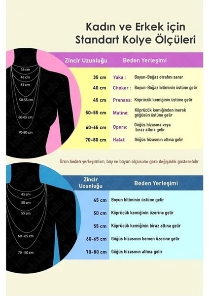 Unisex Saf Bakır Kolye