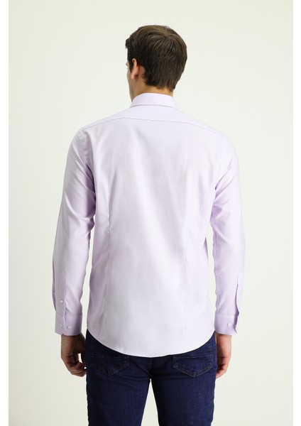 Uzun Kol Slim Fit Dar Kesim Oxford Pamuk Gömlek modelleri