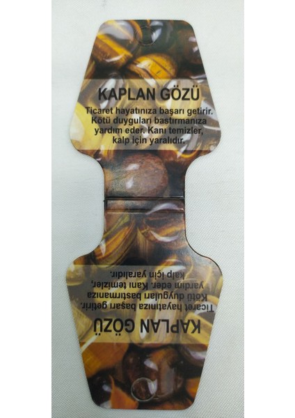 Erkek Doğal Taş Kolye