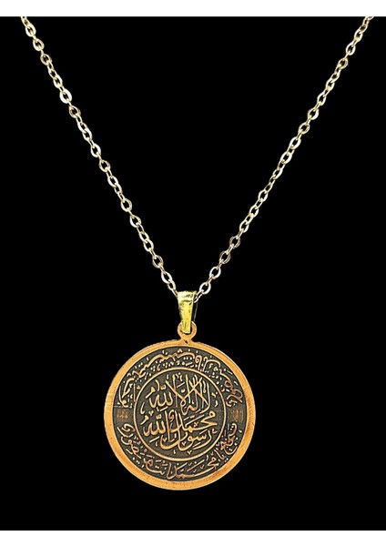 Unisex Saf Bakır Kolye