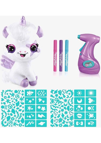 28788 Airbrush Peluş Karanlıkta Parlayan Sihirli Unicorn -Sunman fırsatları