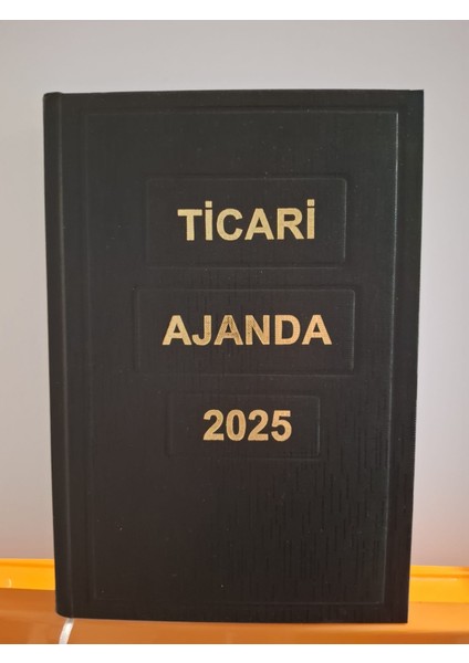 2025 Ticari Ajanda