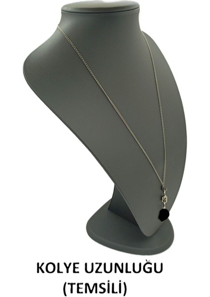 Unisex Gümüş Kaplamalı Zincir Kolye modelleri