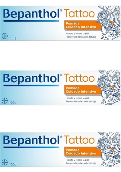 Tattoo Dövme Bakım Merhemi 50 gr 3 Adet