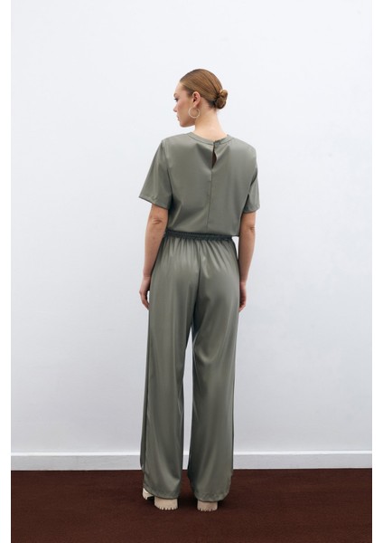 Salaş Deri Pantolon - Çağla Yeşili indirimleri