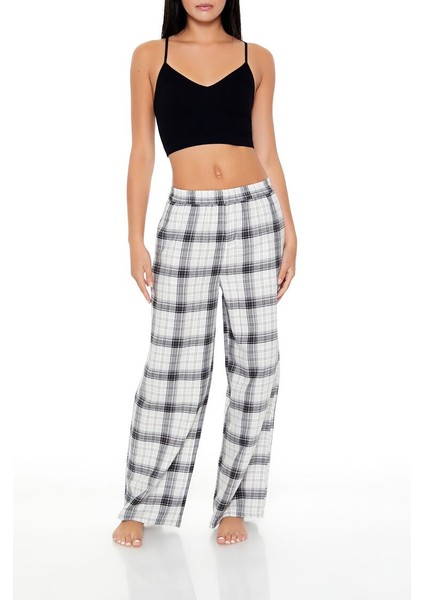 Ekose Desenli Pijama Altı