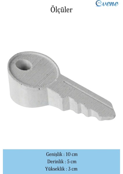 Kapı Stoperi Beyaz Renk Dekoratif Kapı Tutucu Durdurucu Model 5 fiyatları