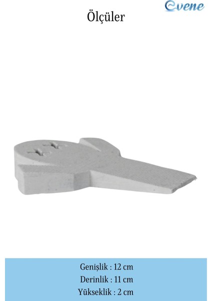 Kapı Stoperi Beyaz Renk Dekoratif Kapı Tutucu Durdurucu 4 Adet Model 3 fiyatları