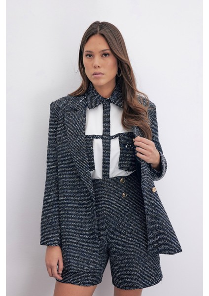 Klasik Tüvit Ceket - Sax Mavi modelleri