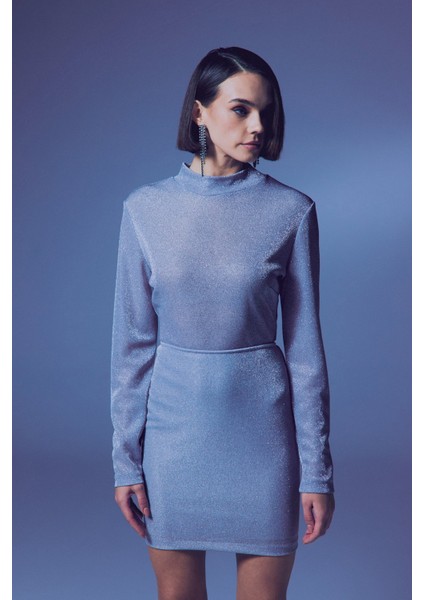 Simli Mini Etek - Gümüş fiyatları