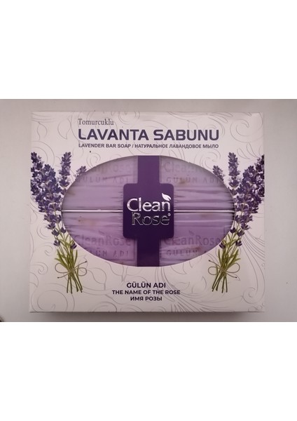Tomurcuklu Lavanta,el Yapımı Banyo Sabunu 80X4 320GR.