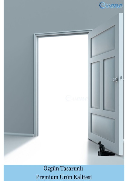 Kapı Stoperi Siyah Renk Dekoratif Kapı Tutucu Durdurucu 4 Adet Model 2 modelleri