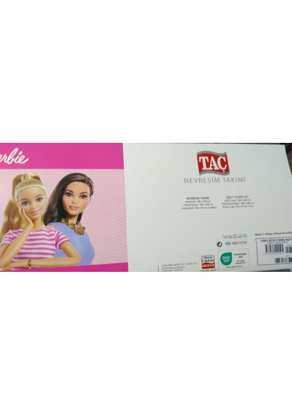 Lisanslı Barbie Pink Power Tek Kişilik Nevresim Takımı