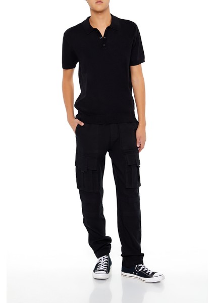 Slim-Fit Kargo Pantolon