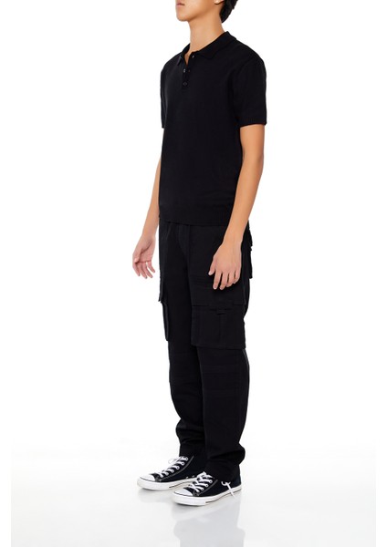 Slim-Fit Kargo Pantolon