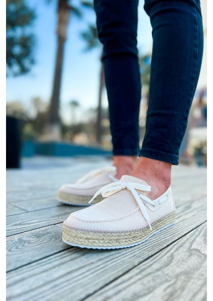 CH311 Espadril Erkek Ayakkabı Bej