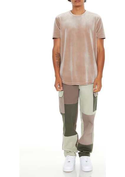 Colorblock Kargo Pantolon