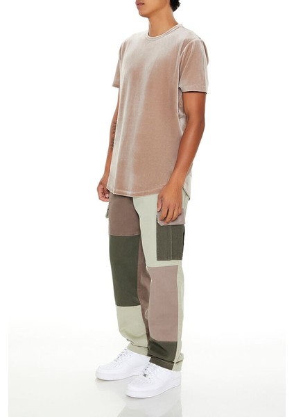 Colorblock Kargo Pantolon