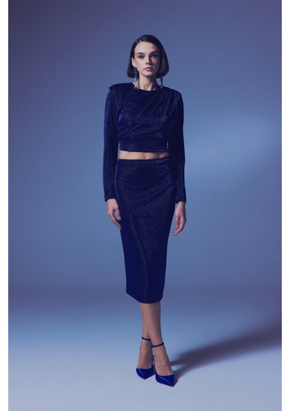 Parlak Kalem Etek - Sax Mavi fiyatları