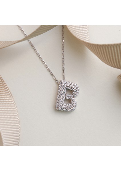 925 Ayar Sarı Altın Kaplama Bharfli Gümüş Kolye modelleri