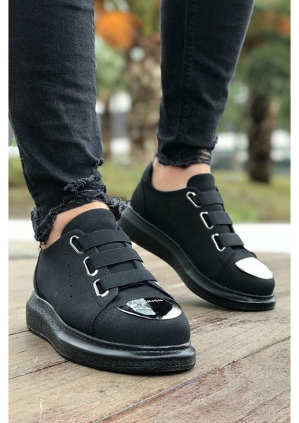 CH251 Sst Mirror Suede Erkek Ayakkabı Sıyah