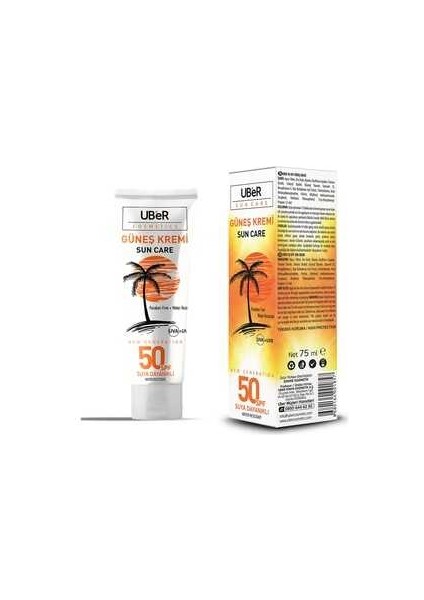 Güneş Kremi 50 Spf 75 ml