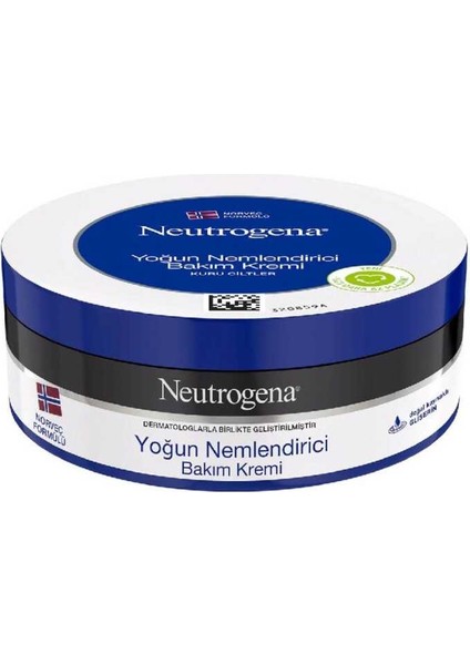 Yoğun Nemlendirici Bakım Kremi 200 ml Kuru Ciltler