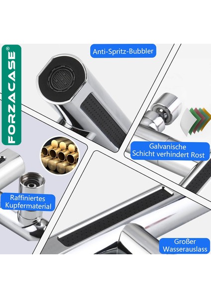 360 Derece Döner Musluk Başlığı Su Tasarruflu Çok Fonksiyonlu Musluk Ucu - FC935 fırsatları