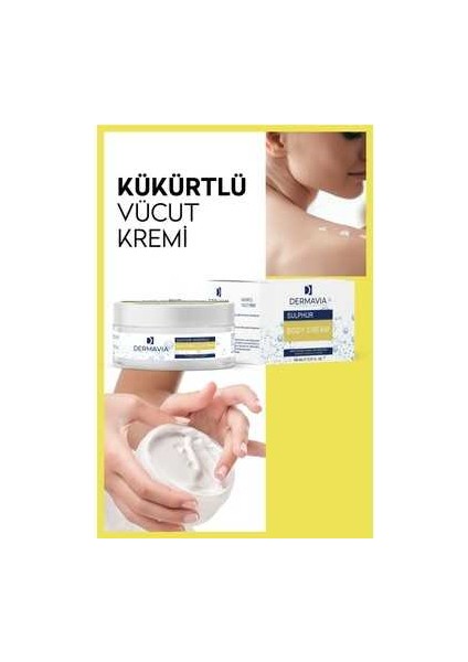 Dermavıa Kükürtlü Vücut Kremi 150 ml