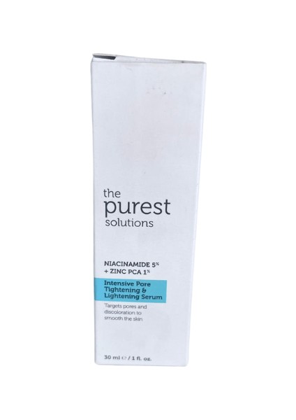 The Purest Solutıons Nıacınamıde+Zıncpca 30ML Intensıve Pore Tıghtenıng Lıghtenıng Serum fırsatları