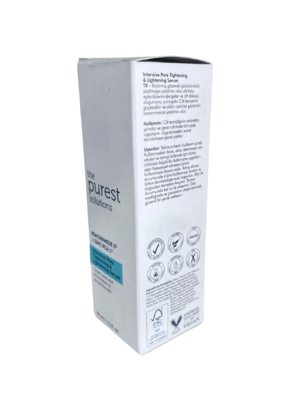 The Purest Solutıons Nıacınamıde+Zıncpca 30ML Intensıve Pore Tıghtenıng Lıghtenıng Serum indirimleri