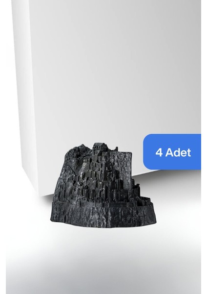 Kapı Stoperi Siyah Renk Dekoratif Kapı Tutucu Durdurucu 4 Adet Model 8