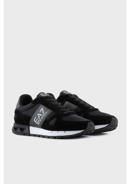 Logolu Süet Detaylı Sneaker Ayakkabı Unisex Ayakkabı X8X151 XK354 A120